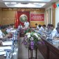 Đồng chí Vũ Xuân Hùng- Uỷ viên BTV tỉnh uỷ kiểm tra công tác chuẩn bị và tổ chức Đại hội Đảng các cấp nhiệm kỳ 2015 – 2020.