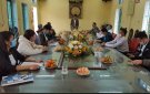 Xã Đông Ninh gặp mặt các đồng chí nguyên lãnh đạo địa phương  nhân dịp tết đến, xuân về