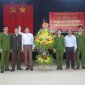 Xã Đông Ninh tiếp nhận 4 đồng chí công an chính quy  về đảm nhận các chức danh công an xã 